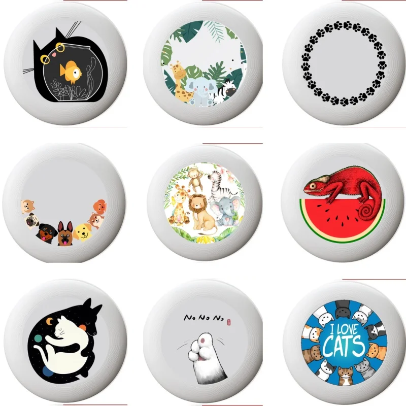 Animal 20/27cm disco volador definitivo juguete de ocio al aire libre juego portátil CD competición juguetes deportivos para niños adultos gran oferta
