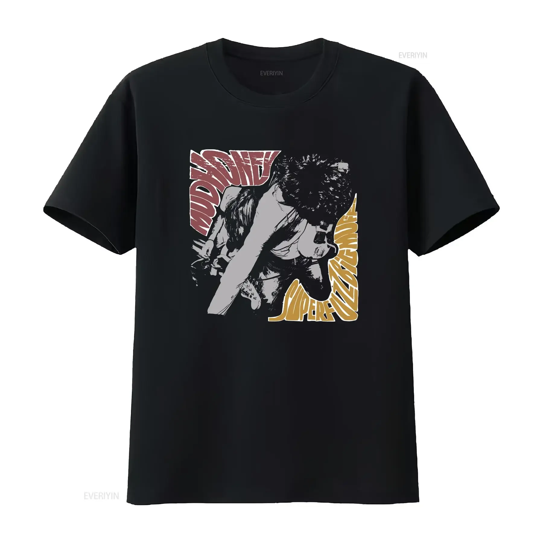 

Cotton T Shirt Mudhoney Superfuzz Bigmuff Mark Arm Dan Peters Steve Turner vintage Washed Stylish Unisex homme designer clothes
