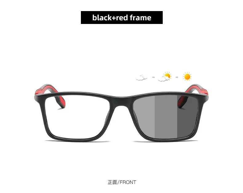 Neue Photochrome Lesebrille Für Männer Und Frauen Anti-blau Licht Objektiv Optische Gläser Marke Designer Brillen – Detail 9