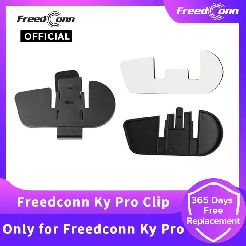 

Freedconn Motorcycle Helmet Headset Intercom Clip for KY PRO Bluetooth Interphone Accessories