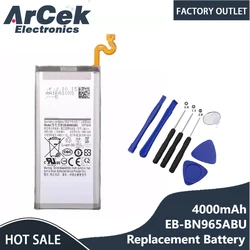 4000mAh EB-BN965ABU Replacement Battery for Samsung Galaxy Note9 Note 9 SM-N9600 N960F N960U N960N N960W SM-N960X