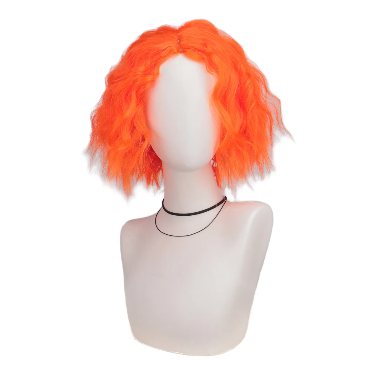 

Костюмный парик светло-оранжевый, синтетический, короткий, кудрявый, для мужчин и мальчиков, для вечеринок, косплея, Хэллоуина