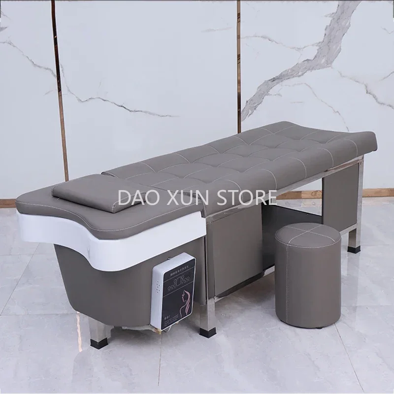 

Head Spa Hair Washing Bed Stylist Water Circulation Massage Shampoo Chair Salon Therapy Lavacabezas Salon Equipment MQ50SC