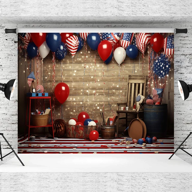 Beenle Photography Background Balloon Stars Cake Smash Baby Birthday Party Decor Starry Moon Portrait Backdrop Photo Studio