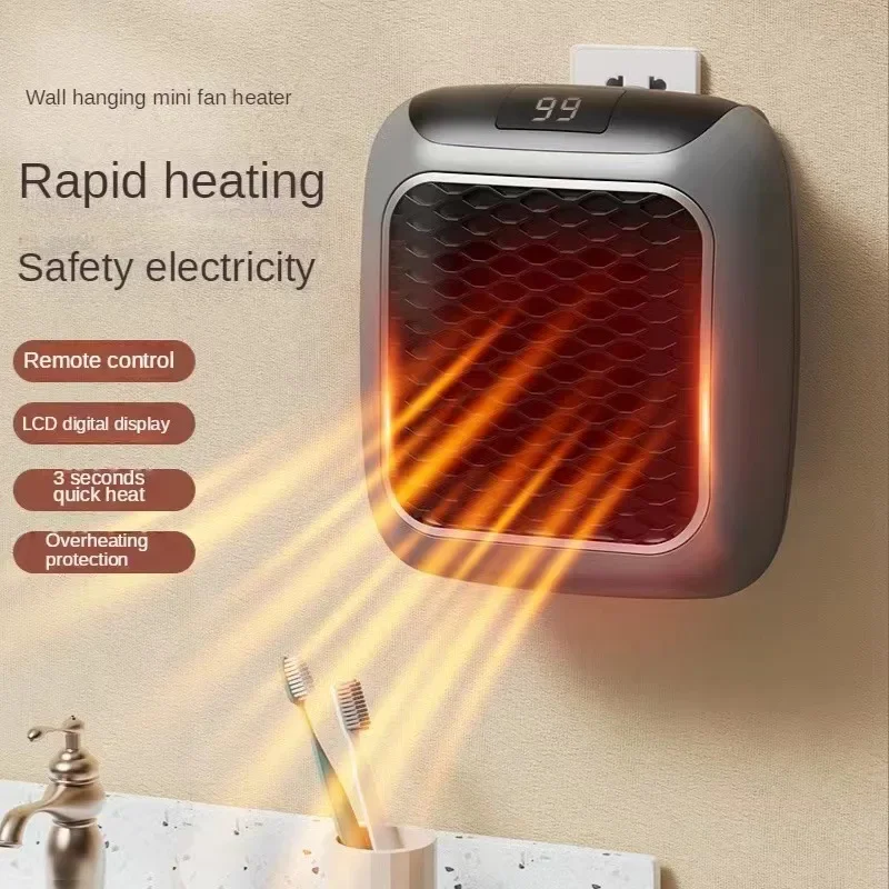 

Portable Electric Heater EU Small Solar Energy Saving Fast Heating Bedroom Heater Home Use Warming Device Compact Size