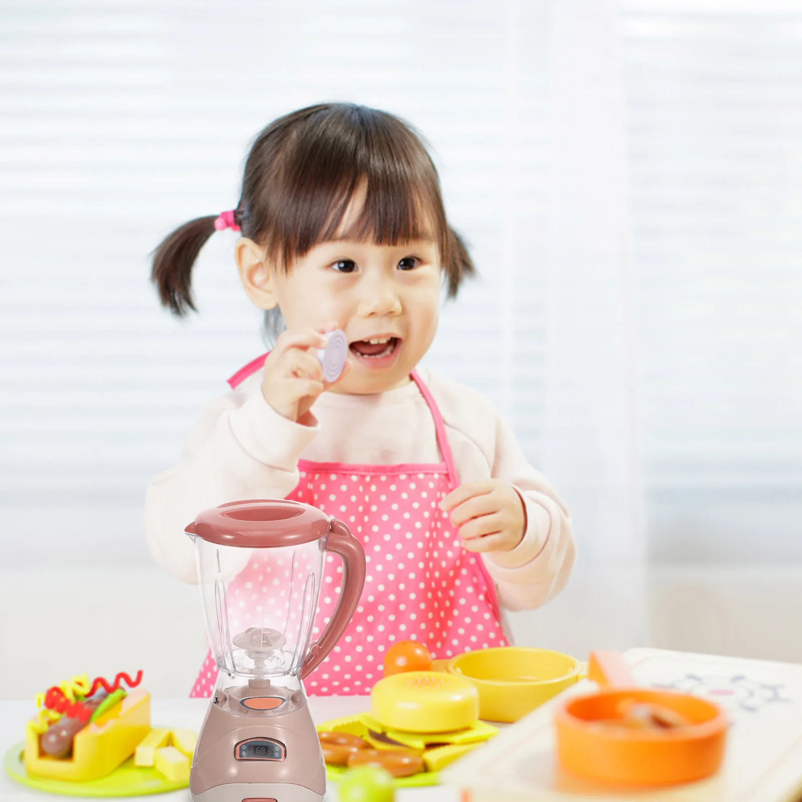 

1 set 1 Set Simulated Juice Extractor For Kids Kitchen Accessories Play Kitchen Set Toddlers Pretend Play Machine Educational