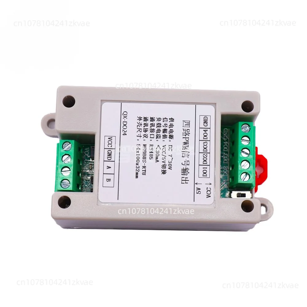 

485 to four channel 0/4-20mA analog current signal generation output module