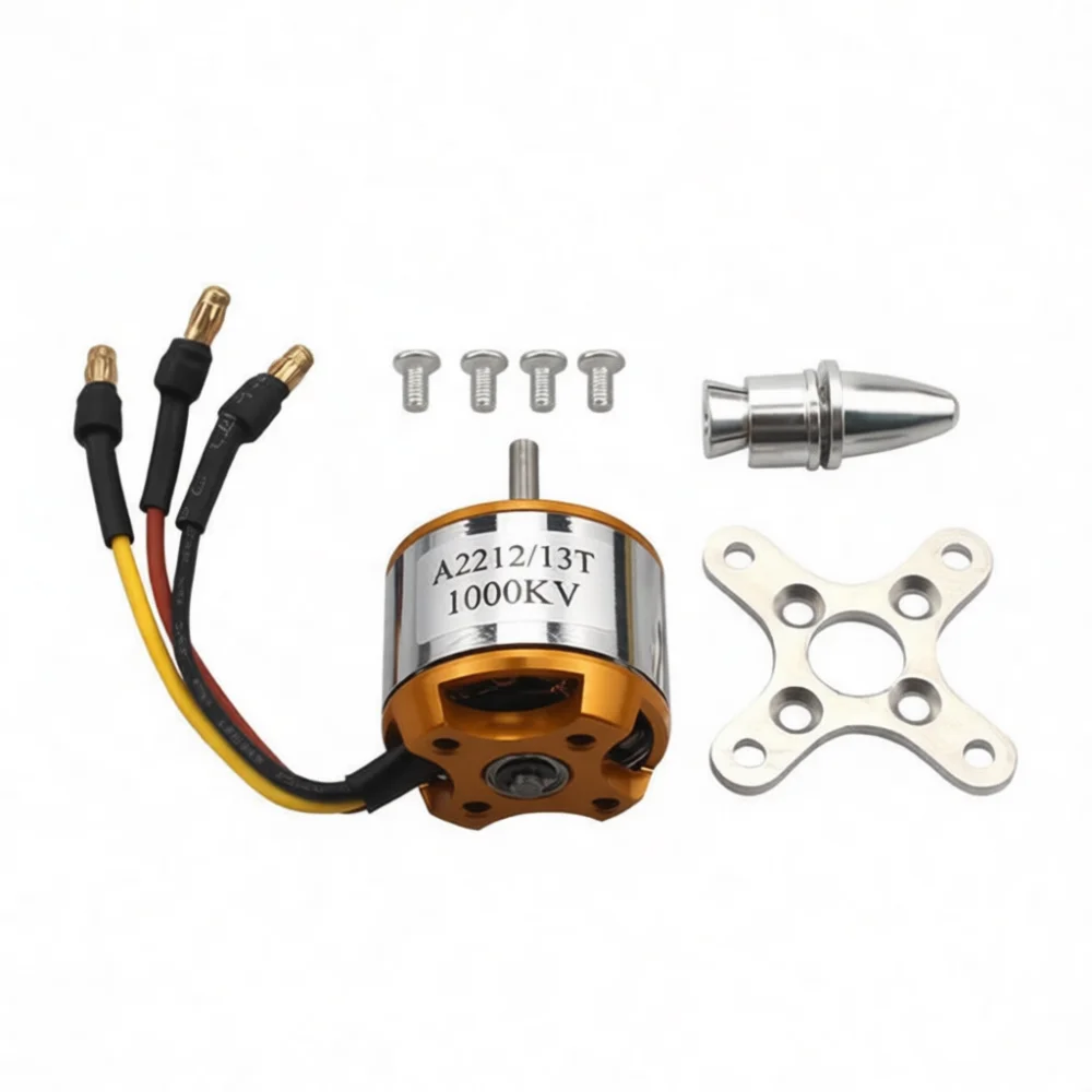 RC Airplane 2212 Brushless Motor KV Options 930 1000 1400 2200 2450 For Multirotor Drone Power Upgrade Accessory Components