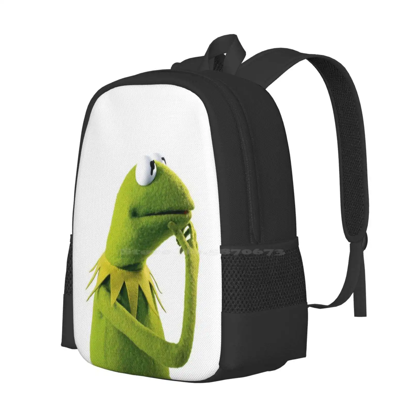 การร่วมมือ กระเป๋านักเรียนที่สวยงาม กระเป๋าเดินทางแล็ปท็อป กระเป๋าเป้สะพายหลัง The Frog Dank Meme The