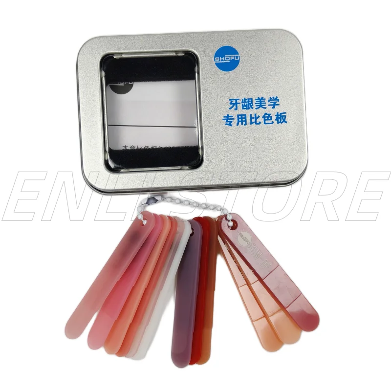 

NEW SHOFU 12 Colors Vintage Halo Gumy Tri-Color Set Gum Colored Shade Tracking Aid Indicator Light Medium and Dark Gum Color