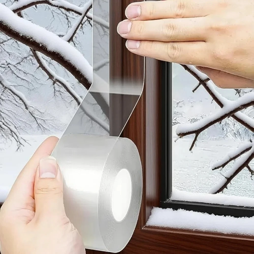 1pc Windproof tape, window windproof tape, high adhesion, thick and seamless adhesive strip