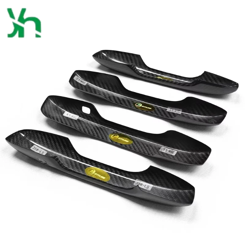 مقبض باب بنمط الكربون الجاف مقبض ديكور مقبض باب مزخرف لهاندا سيفيك 11 2022 + ديكور خارجي #3