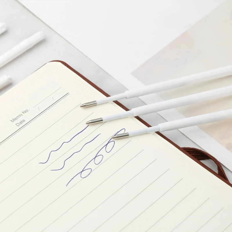 100Pcs Replaceable Ballpoint Pen Refills For Retractable Ballpoint Pen, 1.0mm, Smooth to Write,Quick Drying For Office
