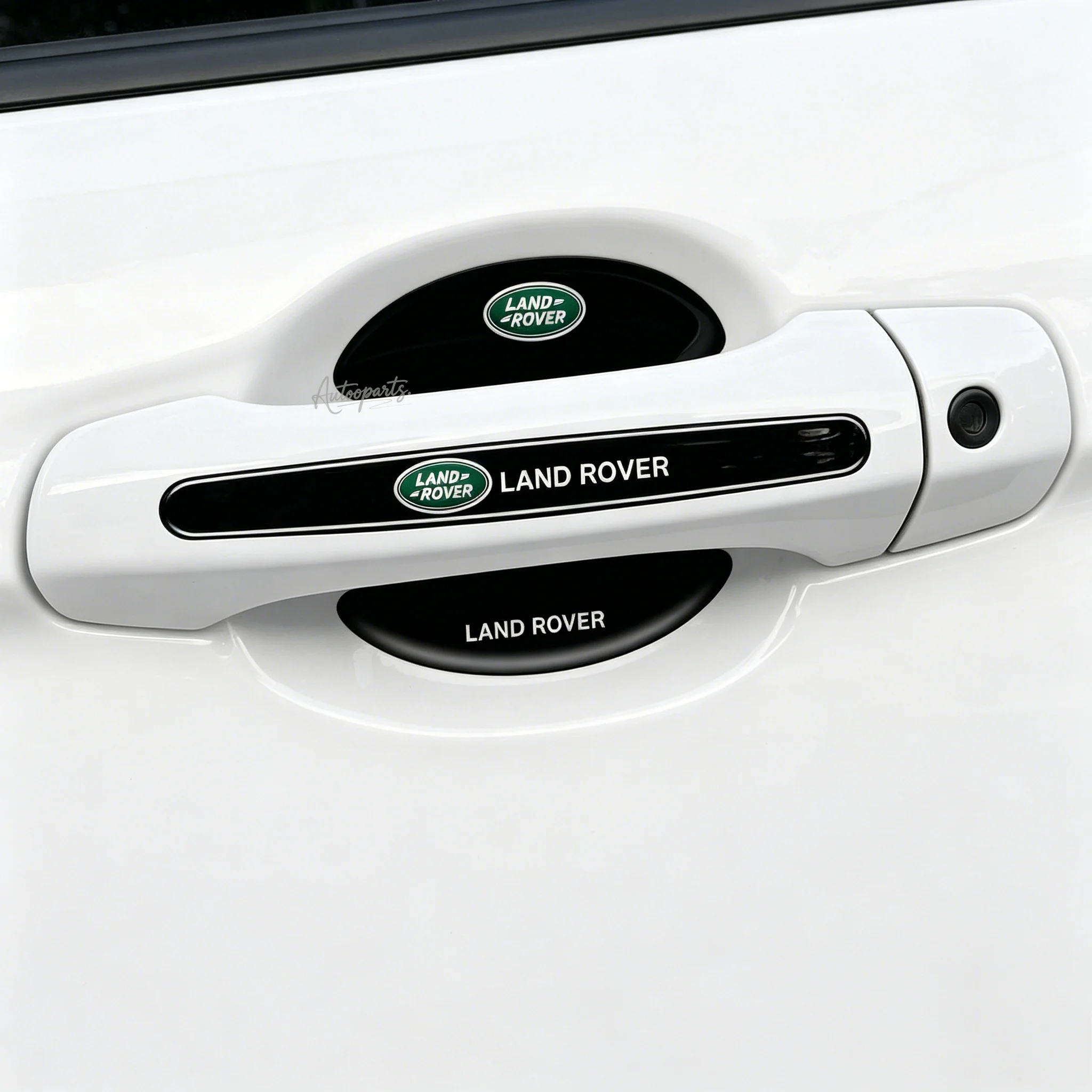 Autocollants de protection anti-rayures pour poignée de porte de voiture, 4/8 pièces, pour Land Rover Discovery 3 4 Range Rover Freelander 2 SVR Evoque Velar
