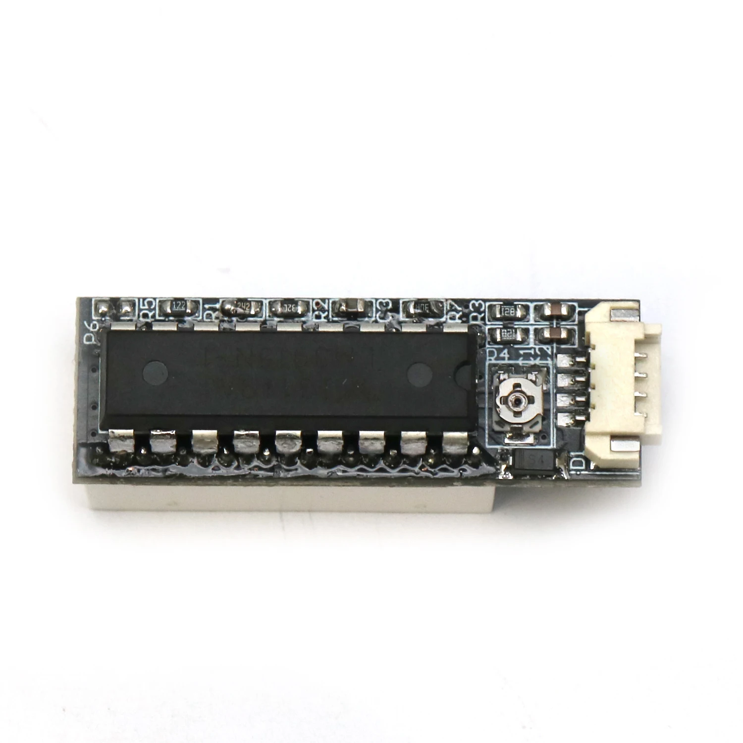 10-Segment-Musikrhythmus-LED-Anzeige, Spektrum-Audiosignalpegelmesser/VU-Meter für 9V-12V Auto-DC-Verstärker, Lautsprecher – Detail 6
