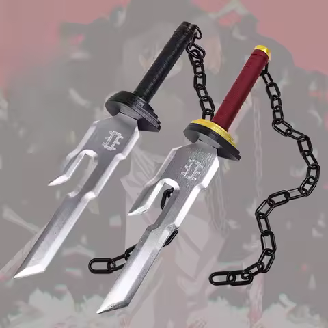 45cm Jujutsu Kaisen Toji Fushiguro Weapon Nanami Kento Uncut Inverted Spear of Heaven ABS Bamboo Model Gifts Toys Boy collection