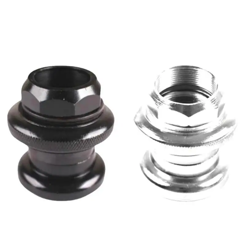 1Set Bicycle Headset Cup Set With Bearings Made Of Thick Metal For 1-inch Stems For Most Bicycles Including Commuter Bikes