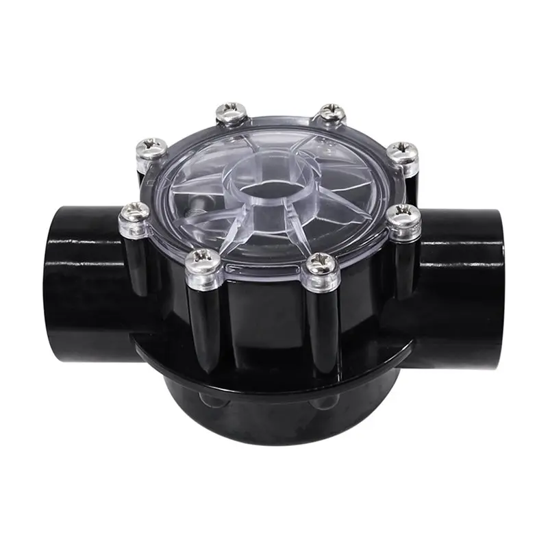 2X 7235 1-1/2-Inch To 2-Inch Check Valve For Straight Through Flow For Pool And Spa 180-Dgree