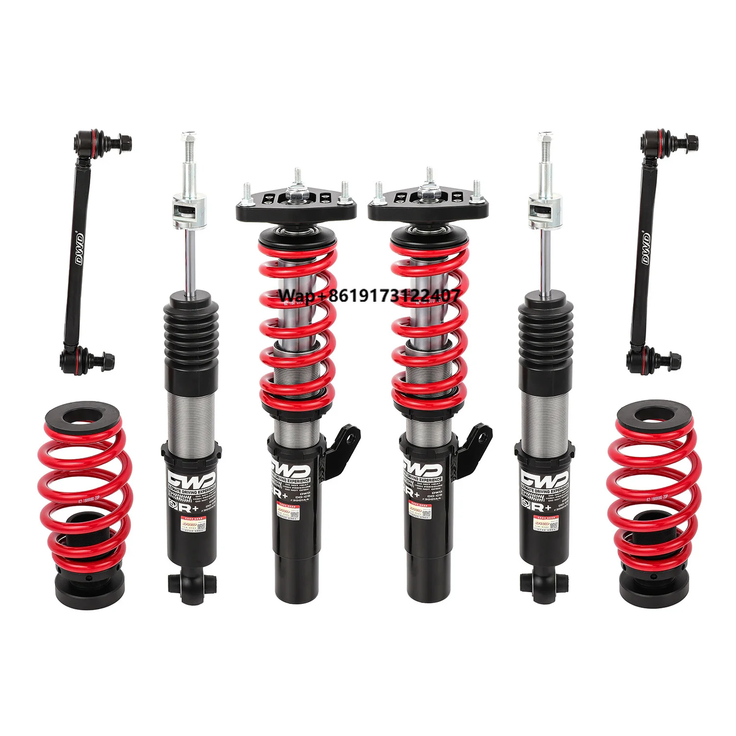 

DC-AUD006 Coilover Monotube Inverted Racing Shock Absorbers High Damping Force Car Suspension for S3 3rd Gen 8V 13-20