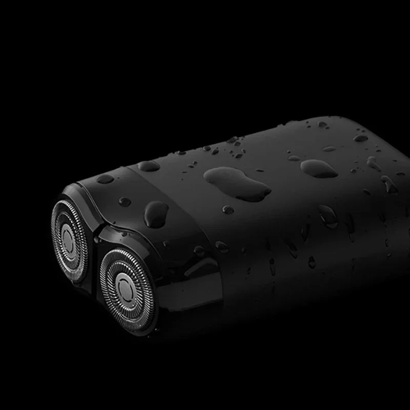 Xiaomi mijia s100 barbeador elétrico lâmina dupla portátil seco molhado navalha aparador de barba cortador usb recarregável para homens navalhas máquina