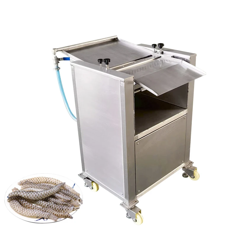 Commercial stainless steel vertical fish skin peeling machine processing equipment