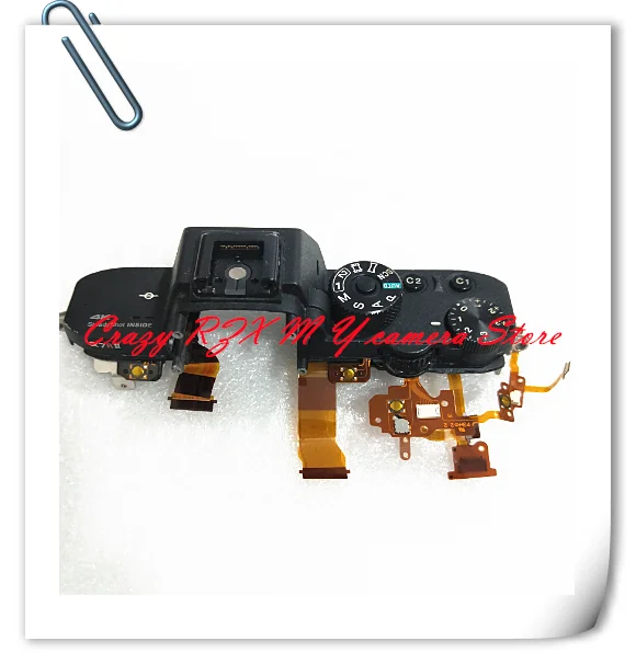 New complete Top cover assy with dial wheel repair Parts for Sony ILCE-7rM2 ILCE-7SM2 A7rII A7sII A7rM2 A7sII camera