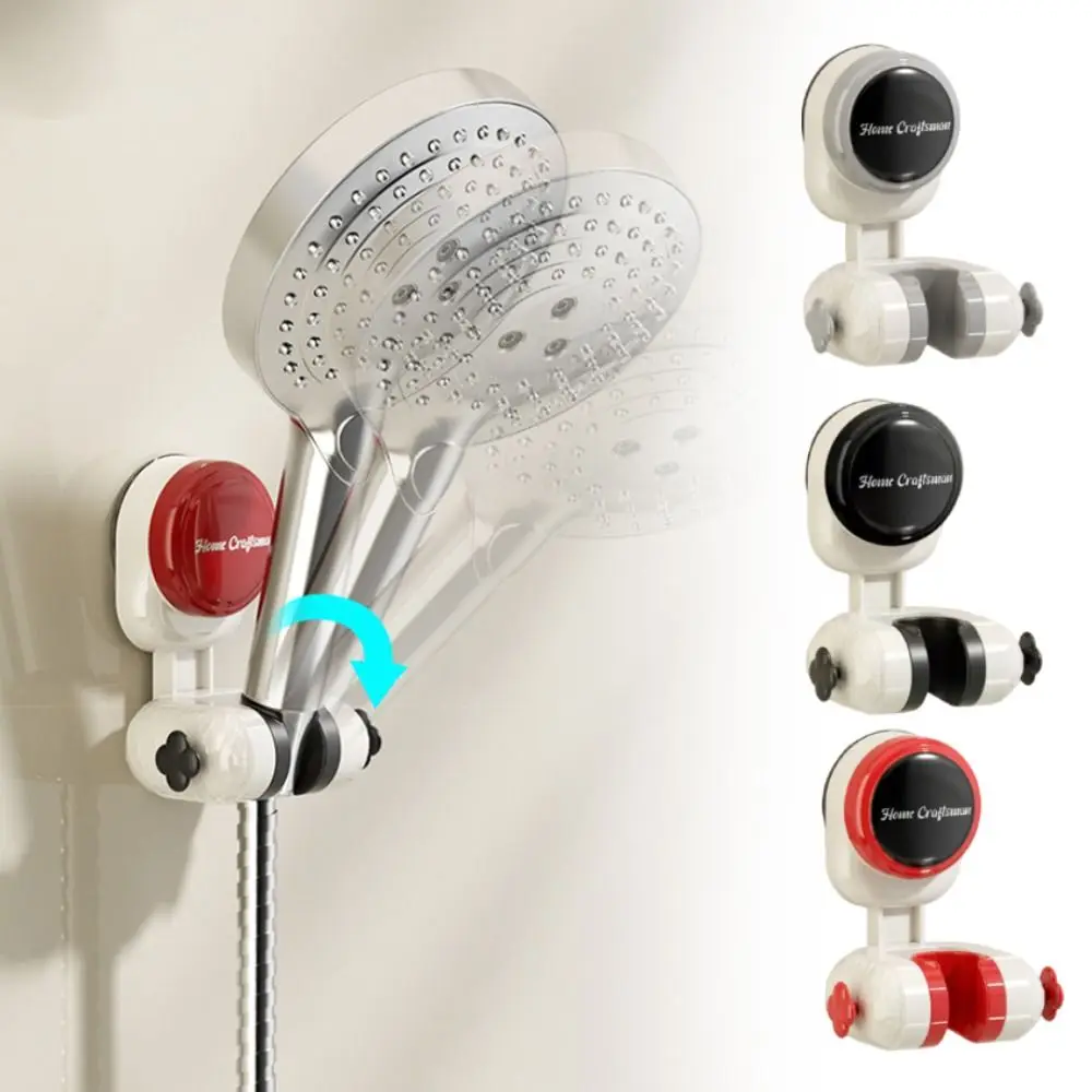 Durable Suction Cup Shower Holder Universal Adjustable Shower Head Holder Wall Mounted Bathroom Accessories