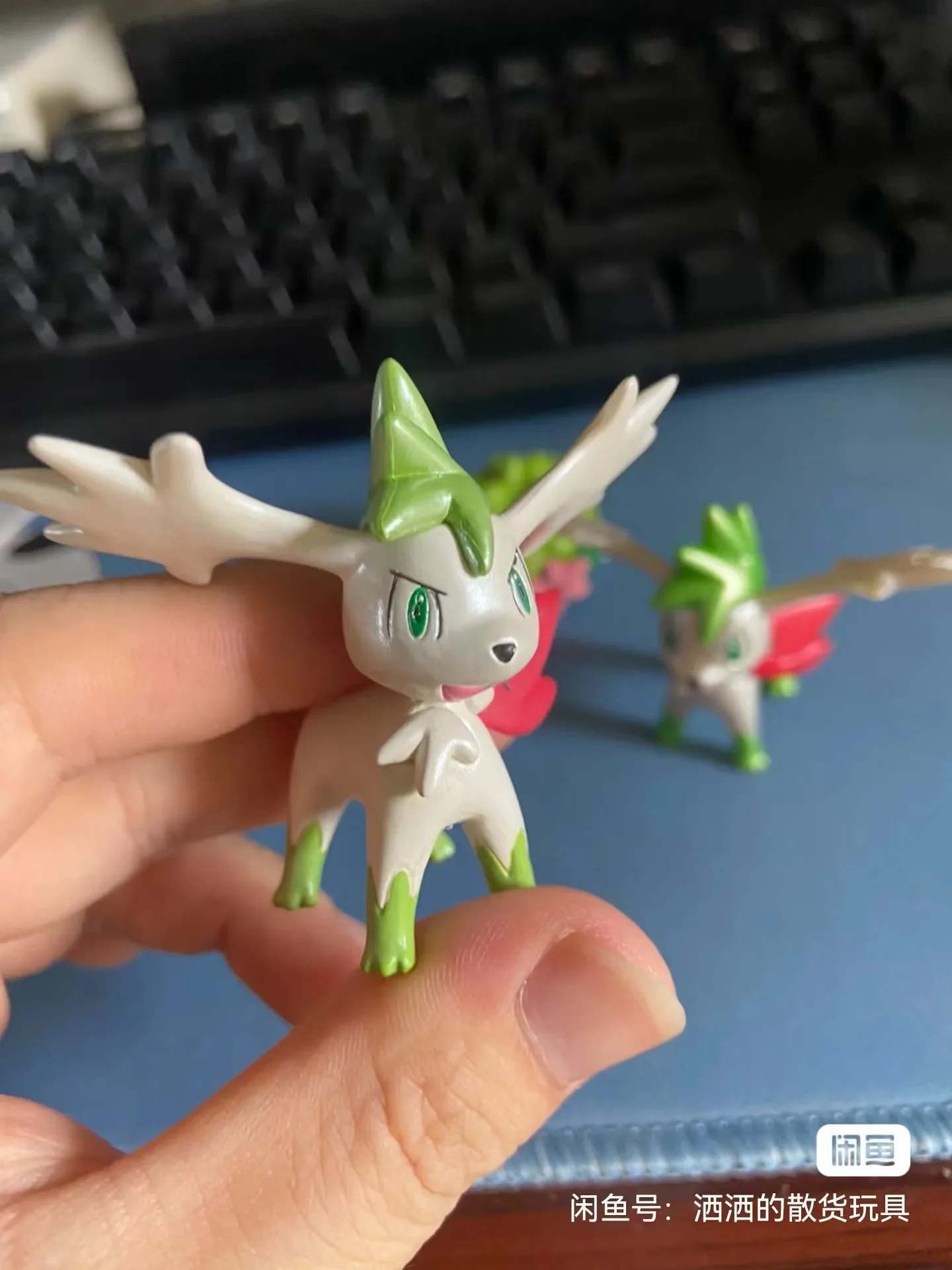 Japanese Genuine Figure Shaymin Anime Peripheral Model Toys