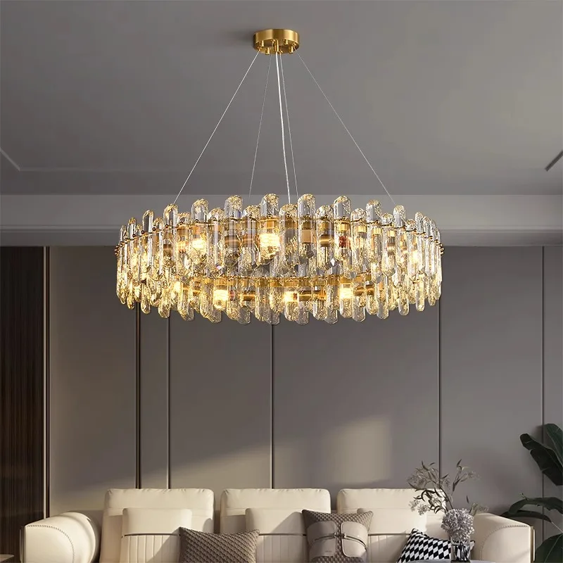 

home decorationPendant lights, luxury crystal living room chandelier, dining room Pendant lamp, ceiling light, indoor lighting