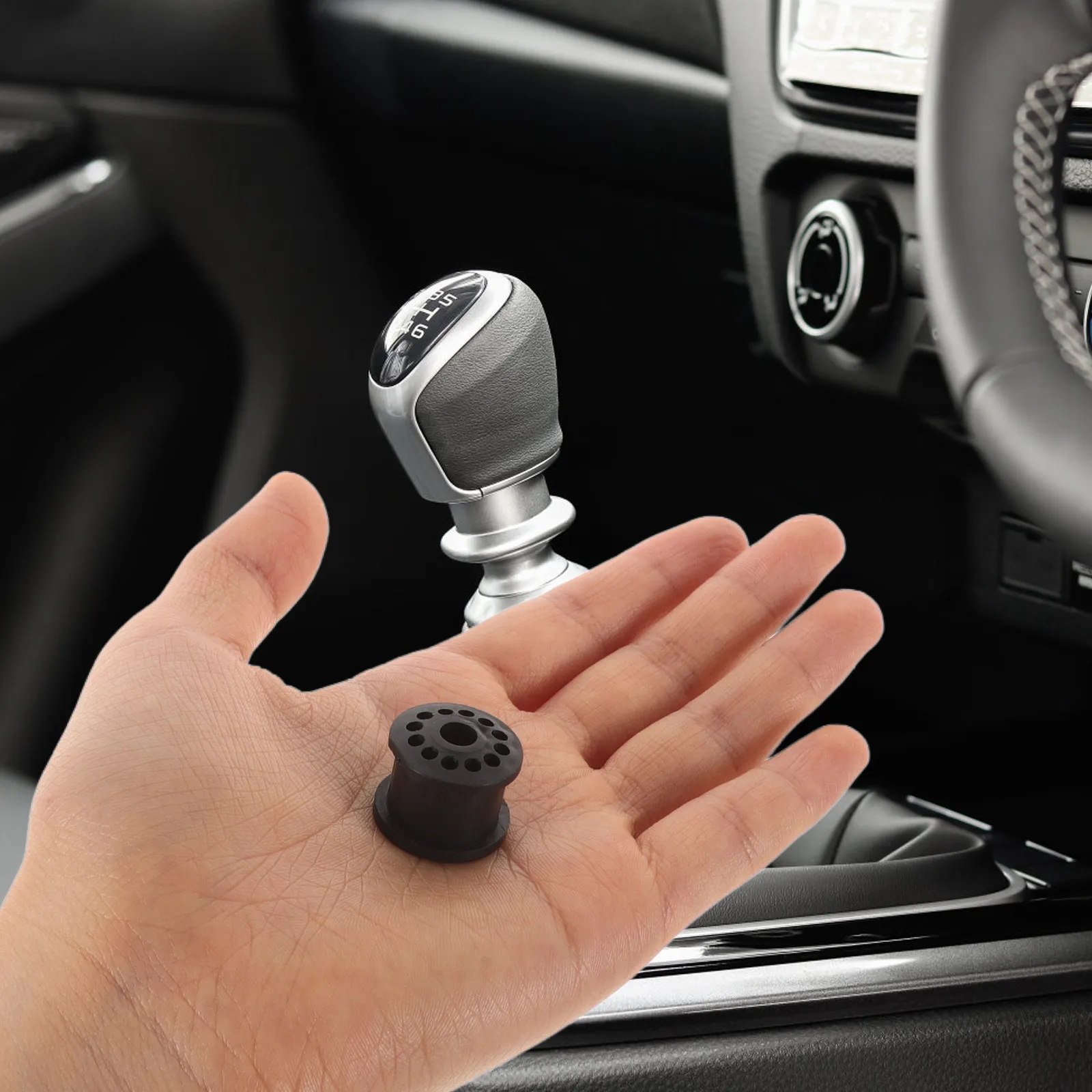

Car Shift Linkage Bushing Transfer Case Shifter Bushing High Performance Stability Smooth Gear Shifting Replacement Bushings