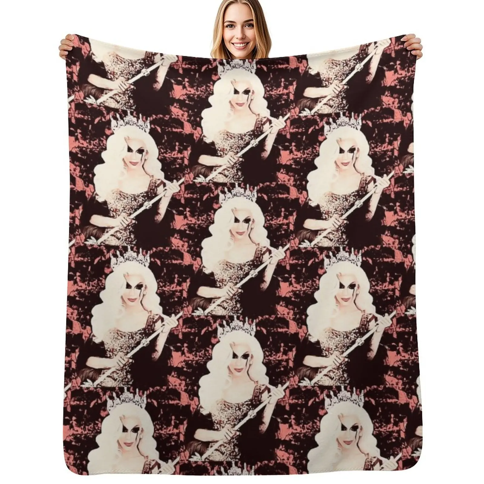 Alaska crowned Throw Blanket For Baby anime Flannels decorative Picnic cosplay anime Blankets
