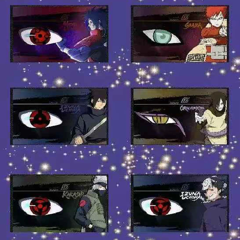 Naruto Set Collection Cards Booster Box Case Yuka Wenchuang Wave 2 10*15cm Limited Playing Cards Games Toys Child Gifts