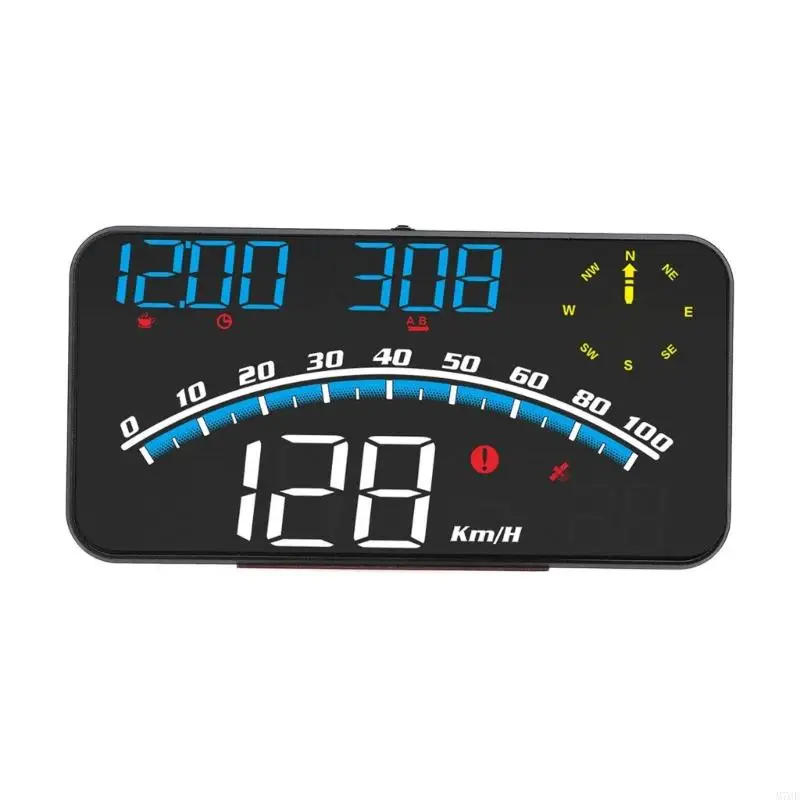 M76E Auto-Head-Up-Display, Echtzeit-Fahrdatenbildschirm mit großen Ziffern, Richtungsanzeige, USB-Stromversorgung – Detail 8