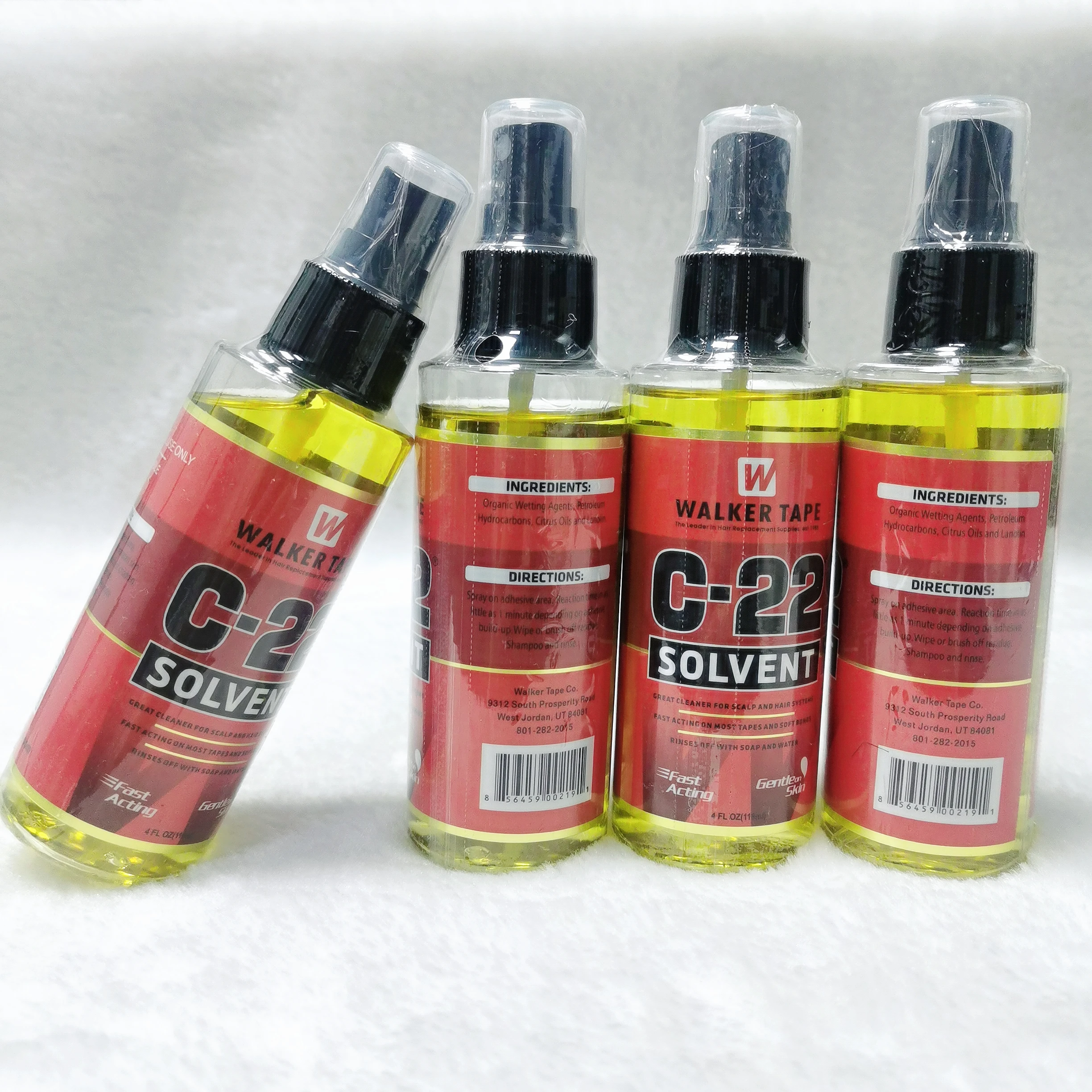 Wholesale  Walker Tape Ultra Hold Hair System Adhesive & 4oz 118ml C22 Solvent Wig Glue Remover for lace wigs toupee closure image 5