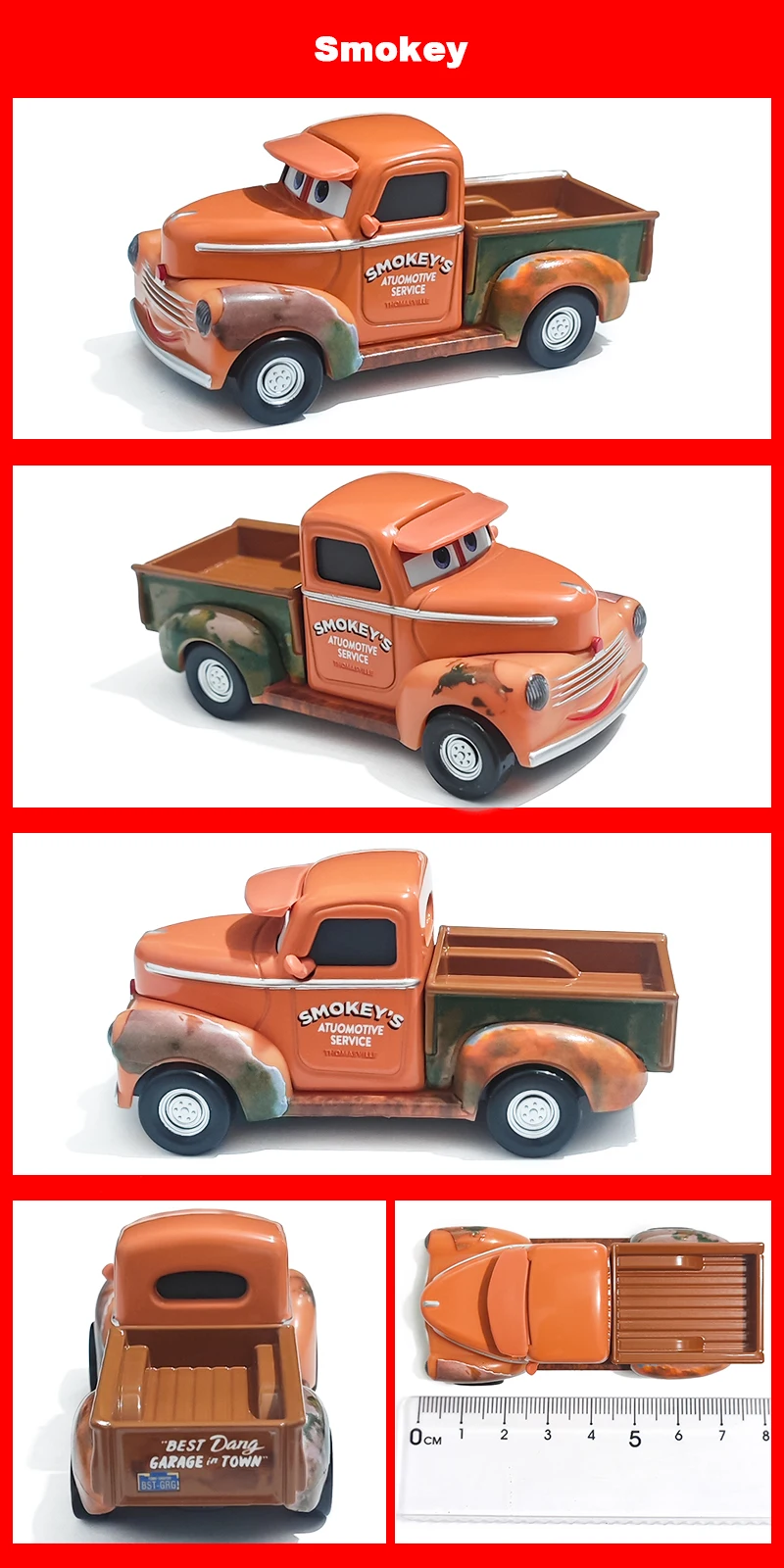 Pixar Racing 3 Lightning McQueen Jackson Storm Saligidor Weiße Polizei Druckguss-Metall 1:55 Legierung Modellautos Geschenke – Detail 29