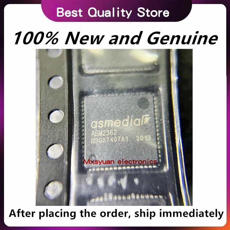 2PCS~10PCS/LOT Original ASM2362 QFN64 100% New and Genuine