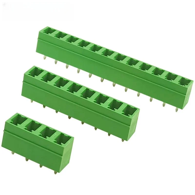 100PIN GREEN 15EDGVC 5.08MM 2P-12P PCB PLUG-IN TEMINAL BLOCKS CONNECTOR KF2EDG15V MCV1.5-G-5.08 CONTACT