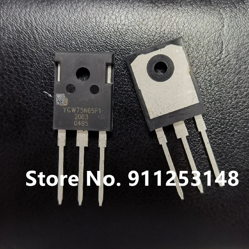 

2pcs/5pcs/10pcs/20pcs/50pcs/lot YGW75N65F1 TO247 650V 75A Original