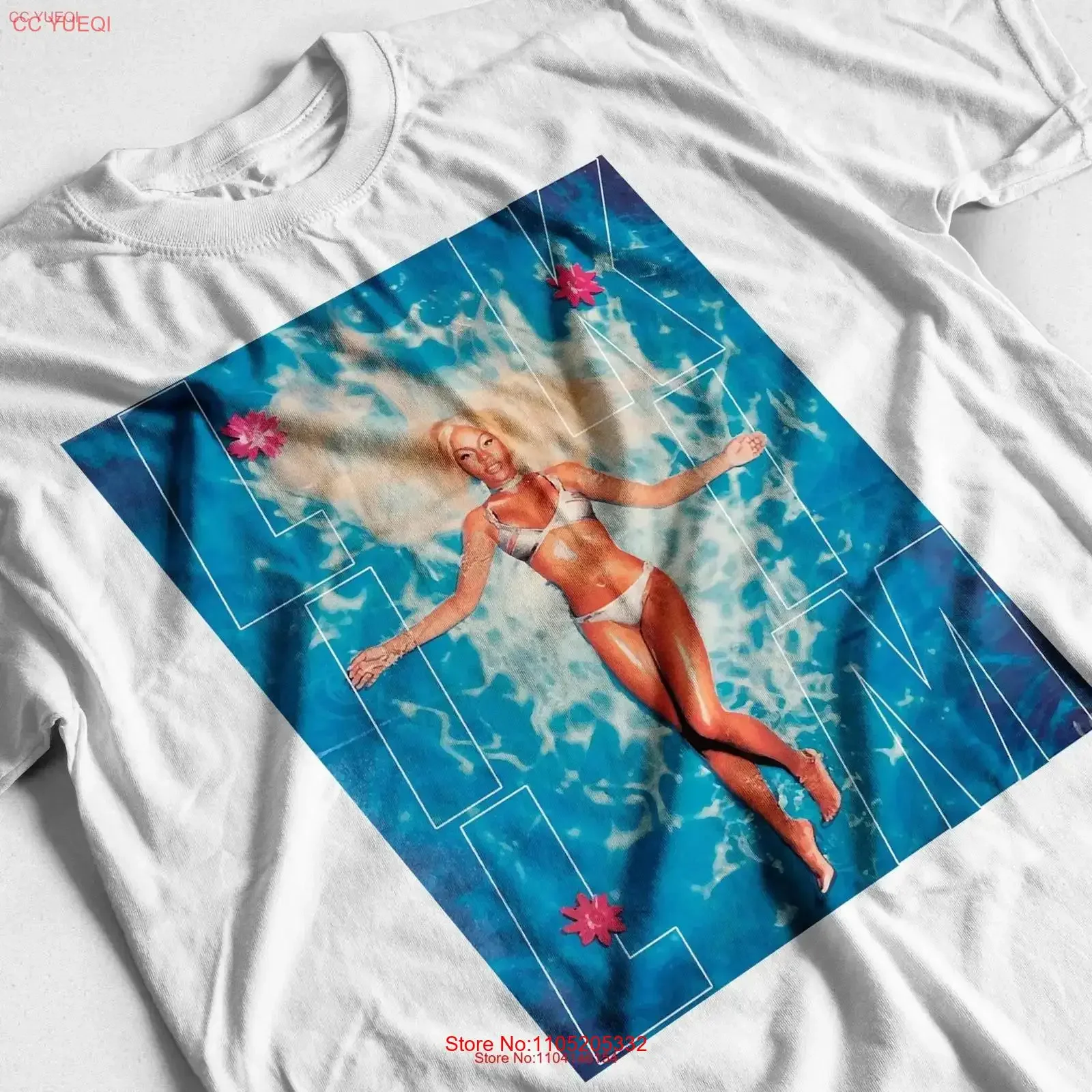 

Футболка Lil' Kim Tribute, туристический плакат для бассейна, несколько цветов, винтажная стираная мягкая уличная одежда, универсальная домашняя дышащая одежда