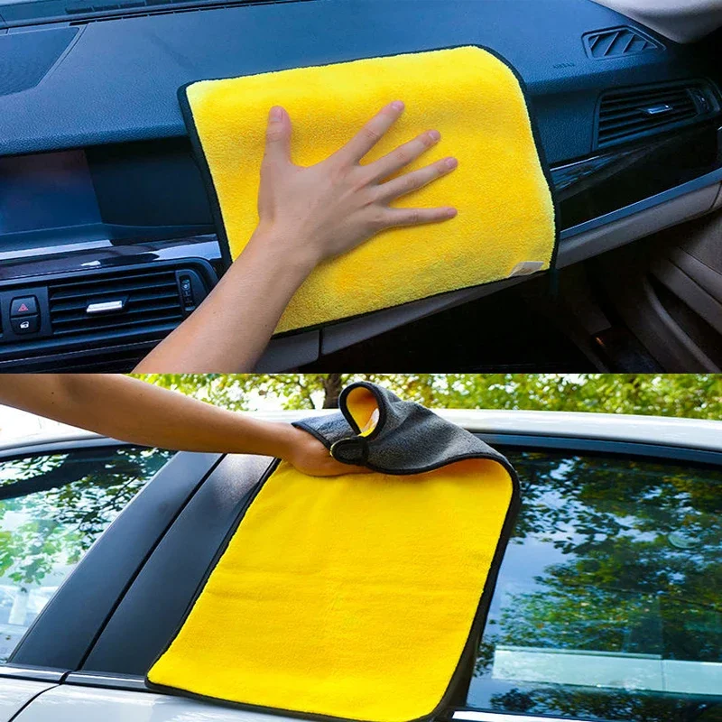 Ultra Soft Car Wash Microfiber Towel Car Cleaning Drying Cloth Car Care Cloth Detailing Washing Towel Never Scratch 30*30CM