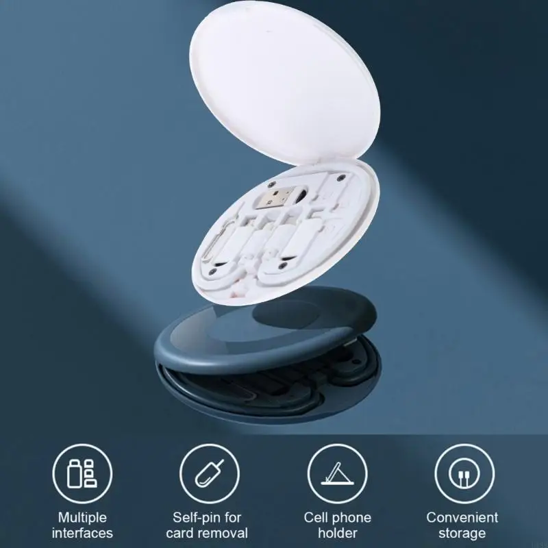 

U13B Portable 5 in 1 USB Multi Phone Cord Charging Cord Adapter for Phone