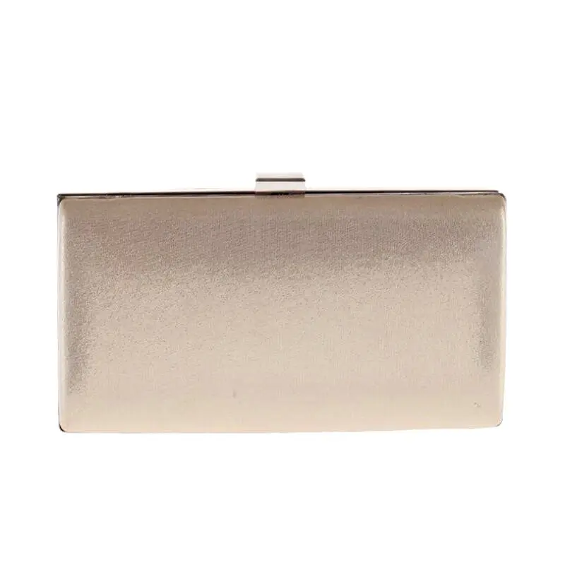 2023 New Factory Price Women Leather Evening Bags Candy Color Clutch Wallets Wedding Banquet Bags With Chain 6 Colors