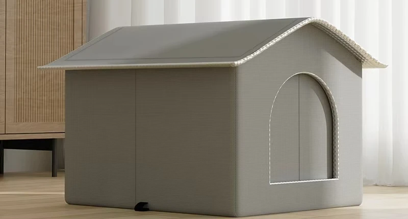 

Summer outdoor cat house cooling cat waterproof insulation pet house windproof wild cat
