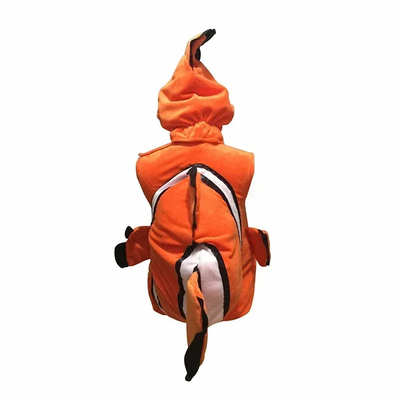 CyMvcos لطيف طفل أطفال هالوين أنيمي نيمو تأثيري مقنعين زي الأطفال العثور على كلوونفيش زي حفلة عيد الميلاد بذلة Mv9