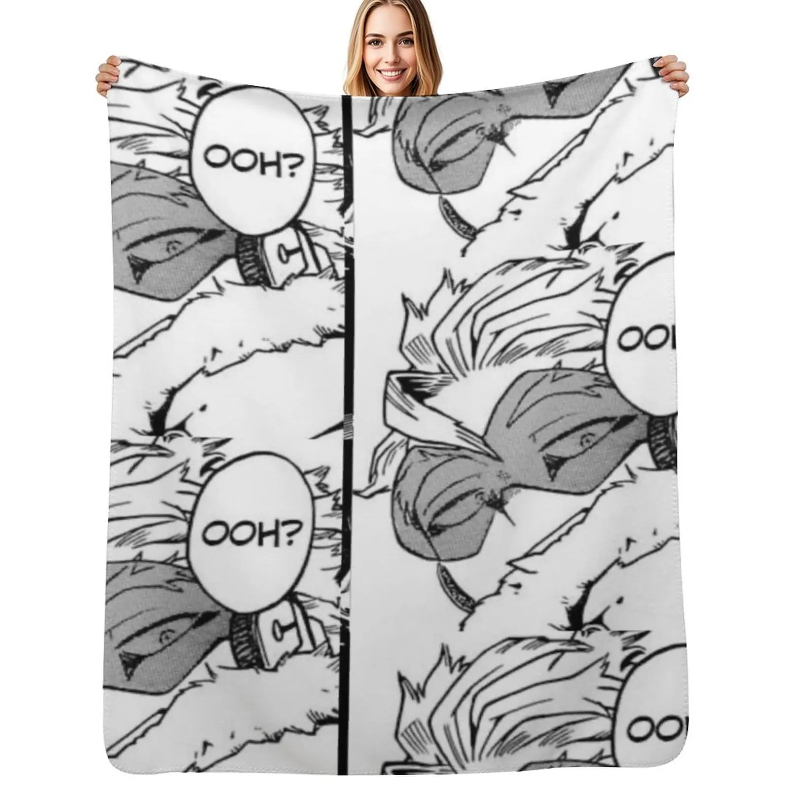 Bnha Hawks Throw Blanket Soft Big Plush Thermals For Travel bed plaid For Sofa Thin Blankets For Bed Blankets