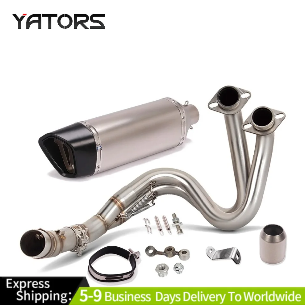 

For Kawasaki Ninja 650 Z650 17-19 Full System Exhaust Tips Titanium Header Pipe Exhausts Pipes Exhaust Systems