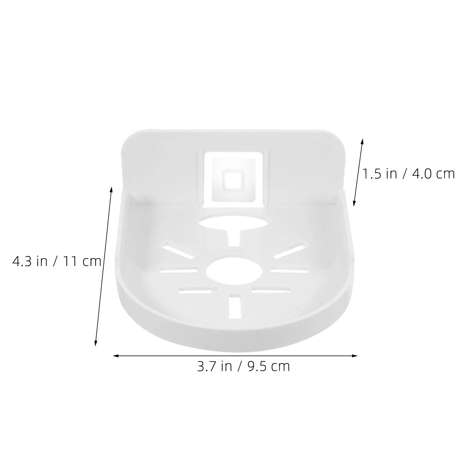 5Pcs Adhesive Shelf Bracket for Cameras: Secure Stability Security Camera Holder Floating Wall Mount for Monitor Speaker