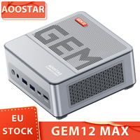 AOOSTAR GEM12 Max Mini PC, AMD Ryzen 9 6900HX 8 Core Up to 4.9GHz, 32GB DDR5 RAM 1TB PCle 4.0 SSD, WiFi 6 Bluetooth 5.2