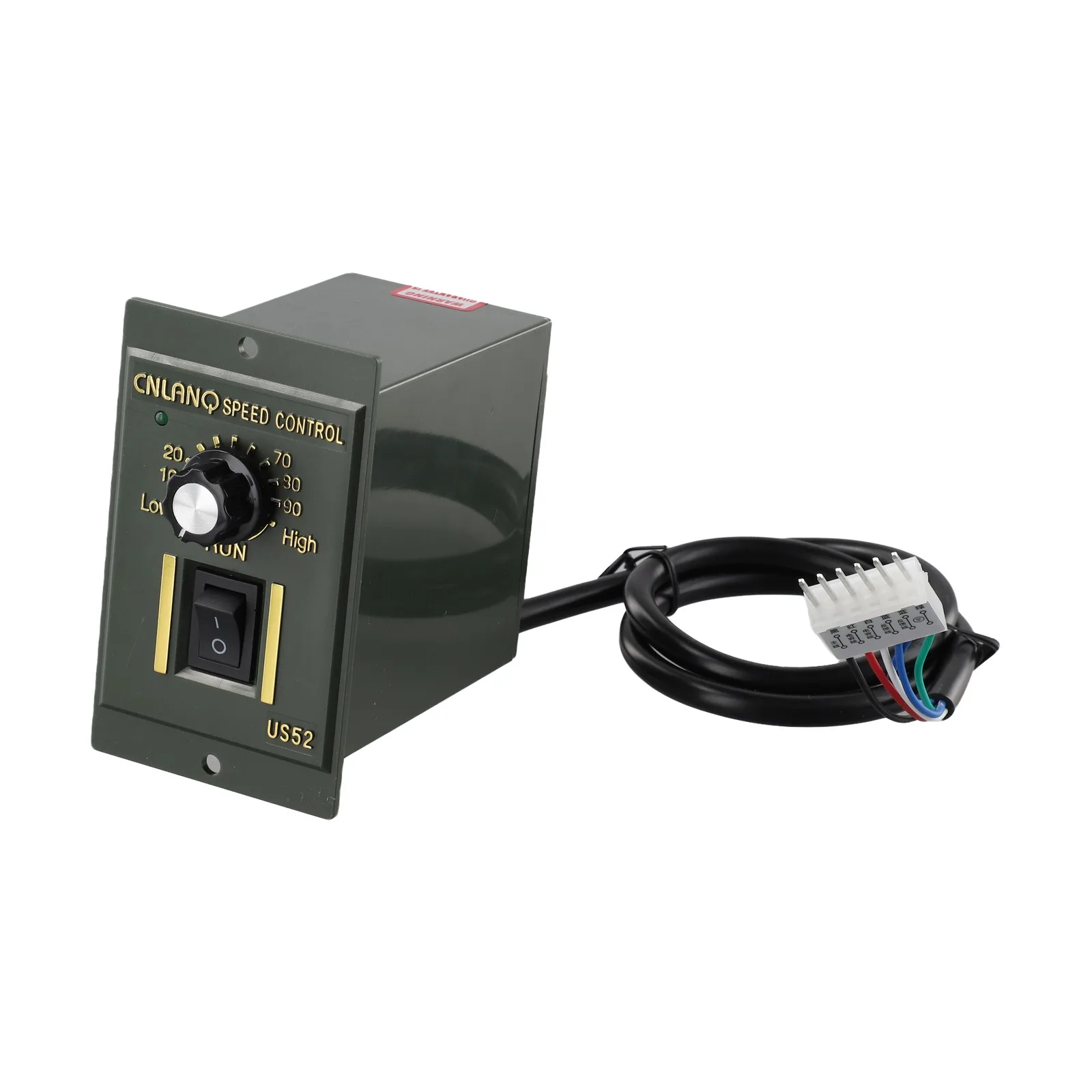 Regulación de velocidad del motor hizo un controlador AC220V US52 fácil con una gama flexible de velocidades entre 90 y 1400 RPM