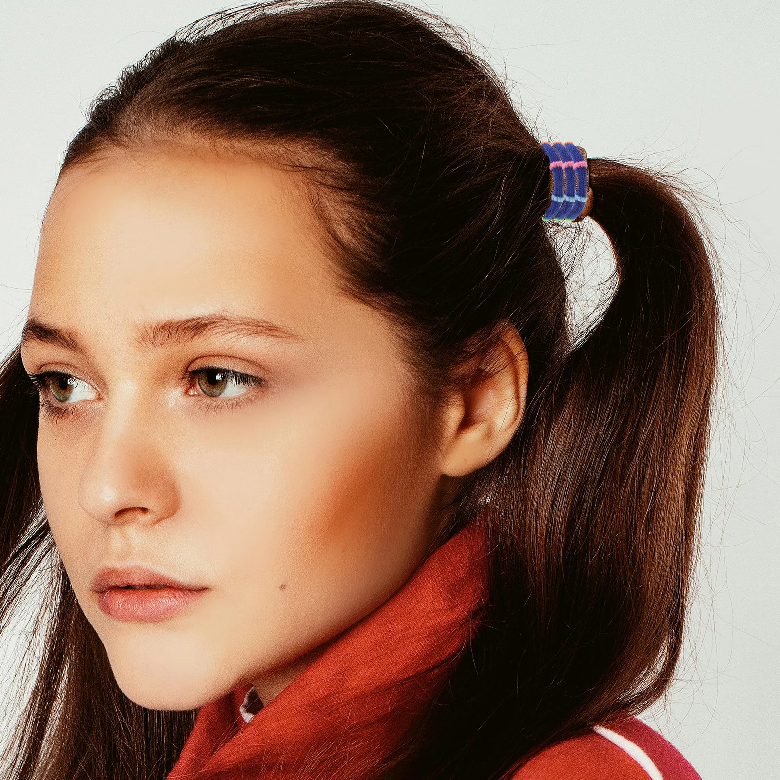 

150Pcs Hair Ties Multicolor Soft Elastic Bands Accessories Durable Gentle Stylish Set Small Elastic Hair Ties